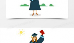 毕业漫画手绘,青春记忆的永恒定格